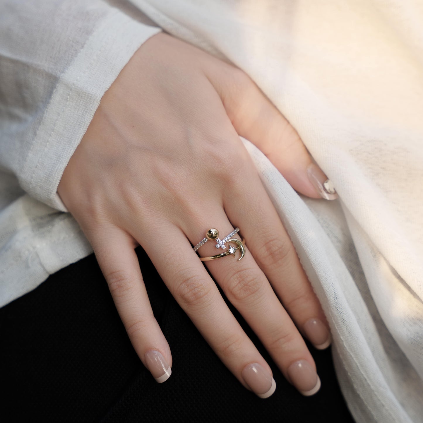 Bethany Cross Ring