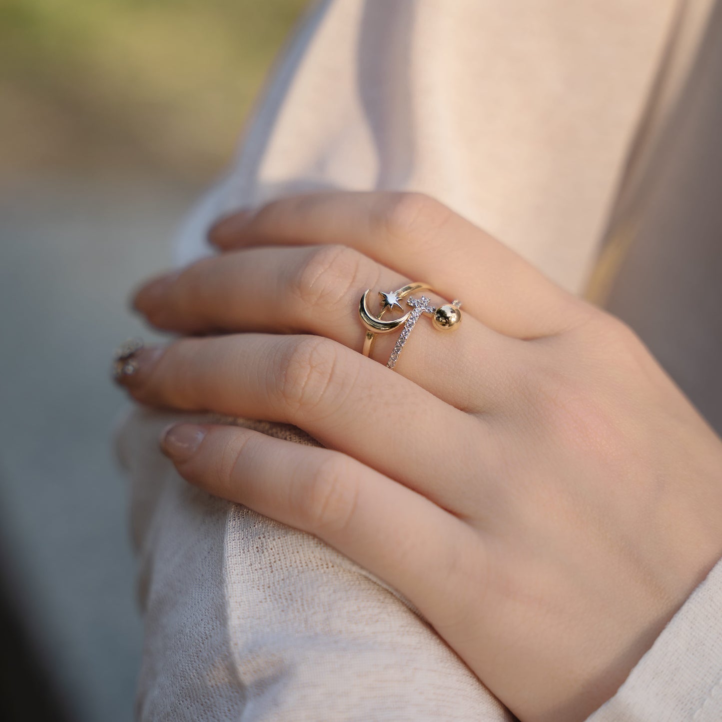 Bethany Cross Ring
