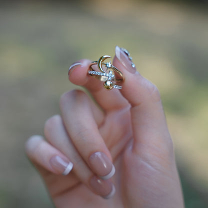 Bethany Cross Ring